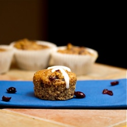 Orange Cranberry Almond Meal Muffin