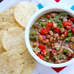 Black Eyed Pea and Quinoa Salad