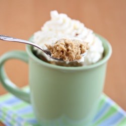 Ginger Spice Latte Mug Cake