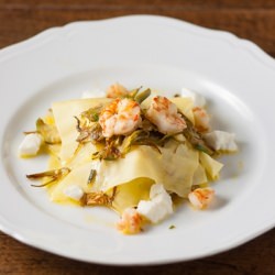 Lasagna with Anchovy & Shrimp