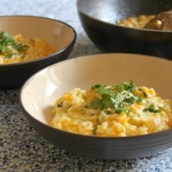 Carrot and Coriander Risotto