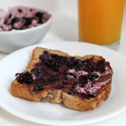 Blackberry Butter Toast