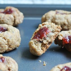 Vegan Jam Thumbprints