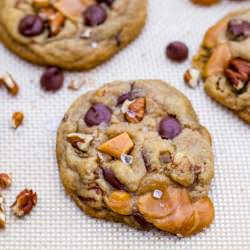 Salted Caramel Chocolate Cookies