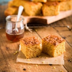 Gluten-Free Cornbread with Honey