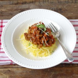 Spaghetti Squash & Veggie Bolognese