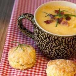 Vanilla-Butternut Squash Bisque