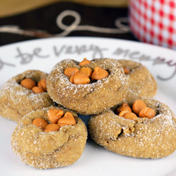 Soft Gingersnaps with Butterscotch