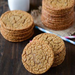 Chewy Molasses Cookies