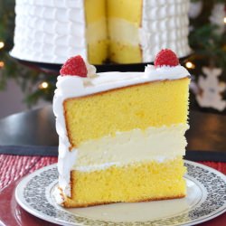 Lemon Cheesecake Cake