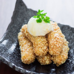 Oatmeal Fried Bananas