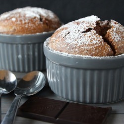The Easiest Chocolate Soufflé Ever