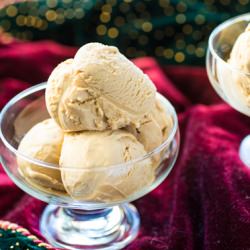 Brown Sugar-Bourbon Ice Cream