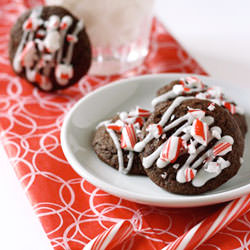 Chocolate-Peppermint Cookies