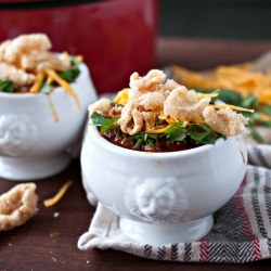 Chipotle Stout and Chorizo Chili
