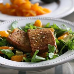 Citrus Herbed Maple Tofu