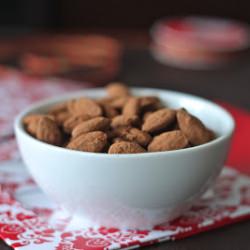 Cocoa Dusted Almonds