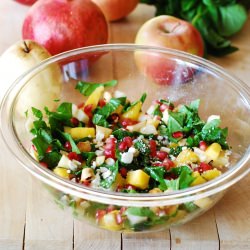 Chopped Salad with Pomegranates