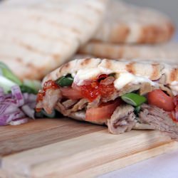 Pork Carnitas Pita Pockets
