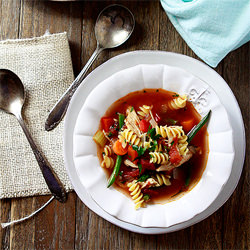 Turkey Noodle Vegetable Soup