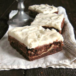 Goat Cheese Brownies