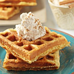 Eggnog Waffles