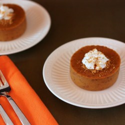 Individual Crustless Pumpkin Pies