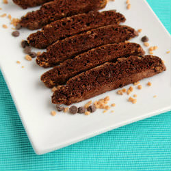 Chocolate Toffee Biscotti