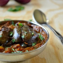 Stuffed Brinjal Curry