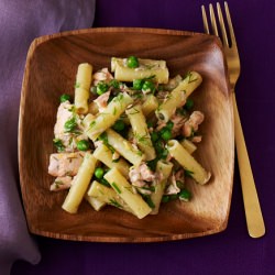Salmon Pasta Salad with Dill