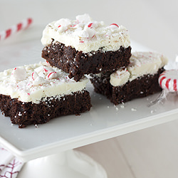 Peppermint Bark Brownies