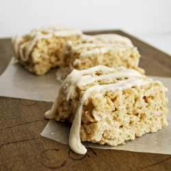 Apple Cider Rice Krispy Treats