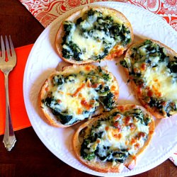 Spinach & Cheese Sourdough Batard