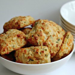 Cheese and Chive Scones