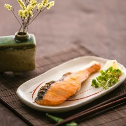 Japanese Salted Salmon (Shiojake)