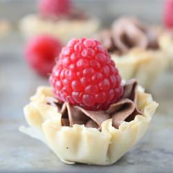 Mini Chocolate Mousse Tarts