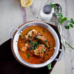 Zesty Fish Curry with Coconut Milk