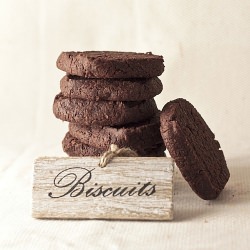 Chocolate Cookies with Fleur de Sel