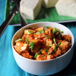 Tofu Baby Corn Fry