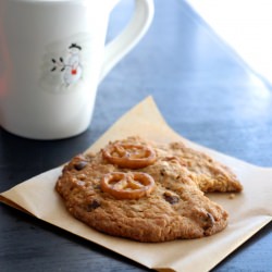 PB Pretzel Chocolate Cookies