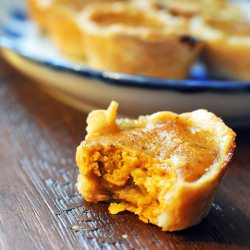 White Chocolate Pumpkin Pie Bites