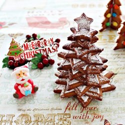 Gingerbread Christmas Tree Cookie