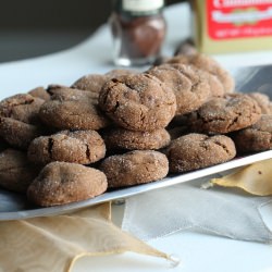 Chocolate Ginger Molasses Cookies