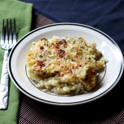 Cheesy Anaheim Poblano Pepper Rice