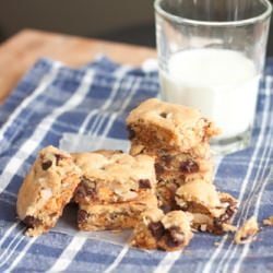 Dark Chocolate Butterscotch Cookies