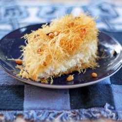 Konafa (Middle Eastern Cheesecake)