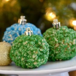 Rice Krispie Ornaments