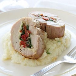 Spinach Prosciutto Pork Tenderloin