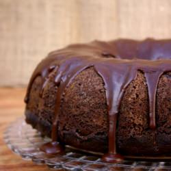 Chocolate Molasses Bundt Cake