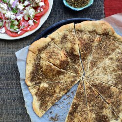 Zaatar Pizza
